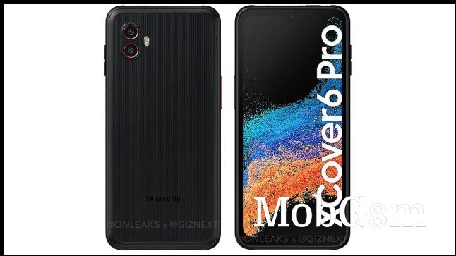 Galaxy XCover6 Pro render