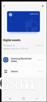 Samsung Wallet app