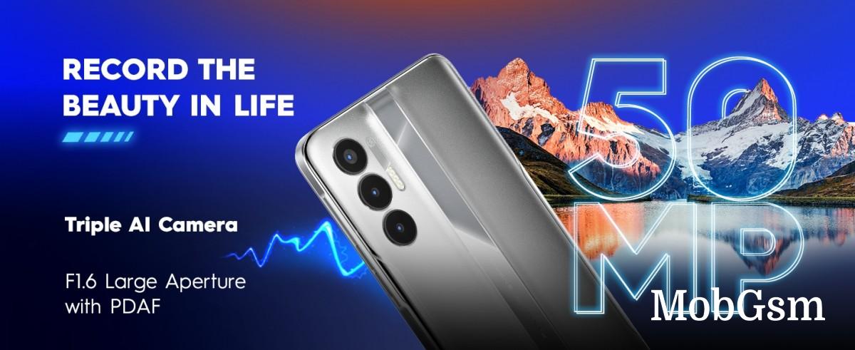 Tecno Pova 3 is an affordable smartphone with 7,000 mAh battery and 33W fast charging