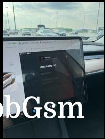 Tesla Android Project in action - driving around with Apple Maps and listening to Apple Music