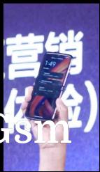 Motorola Razr showcased by Chen Jin (Lenovo China Mobile GM)