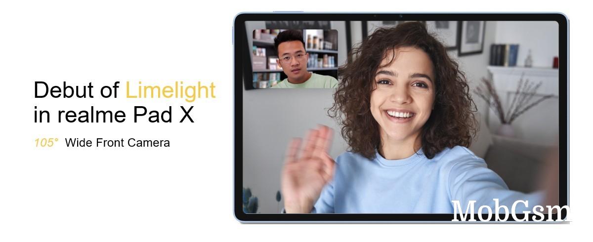 The 5G version of the Realme Pad X will introduce Limelight for video calls