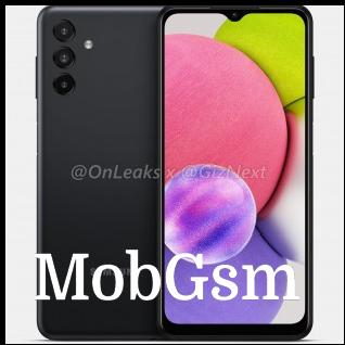 Samsung Galaxy A04s leaked render (Source: OnLeaks and GizNext)