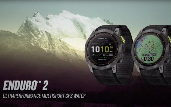 Garmin Enduro 2 announced as the flagship smartwatch for endurance athletes