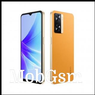 Oppo A77 4G in Sunset Orange