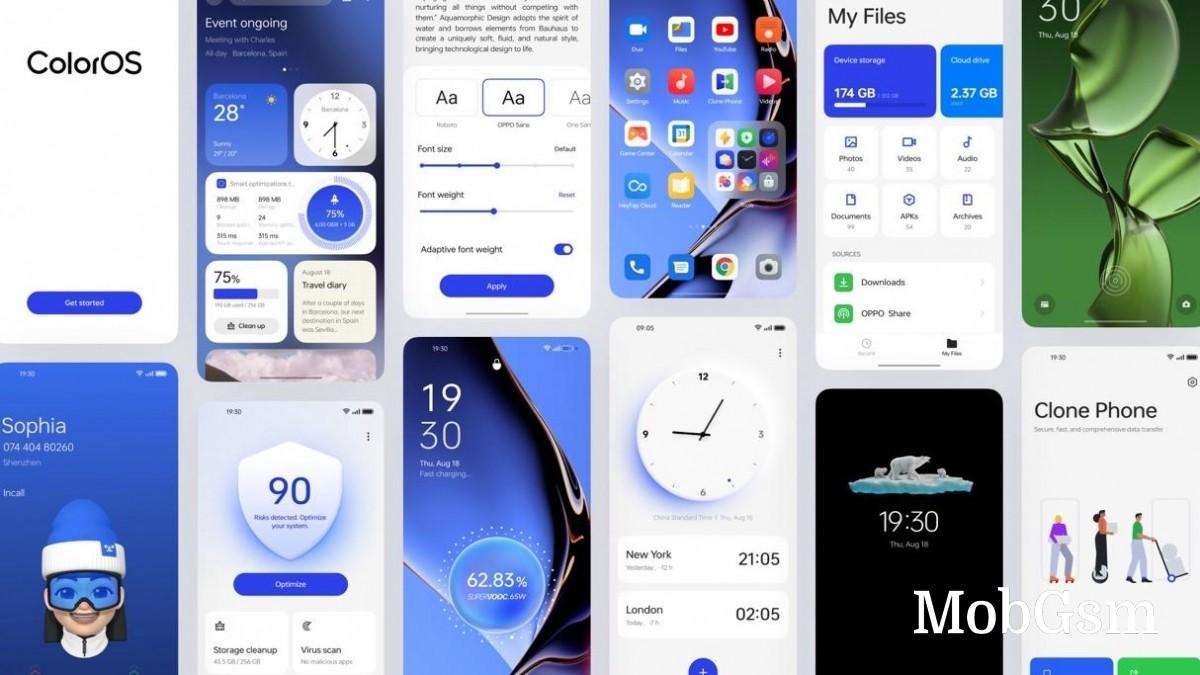 Oppo introduces ColorOS 13 with visual changes and better cross-device collaboration