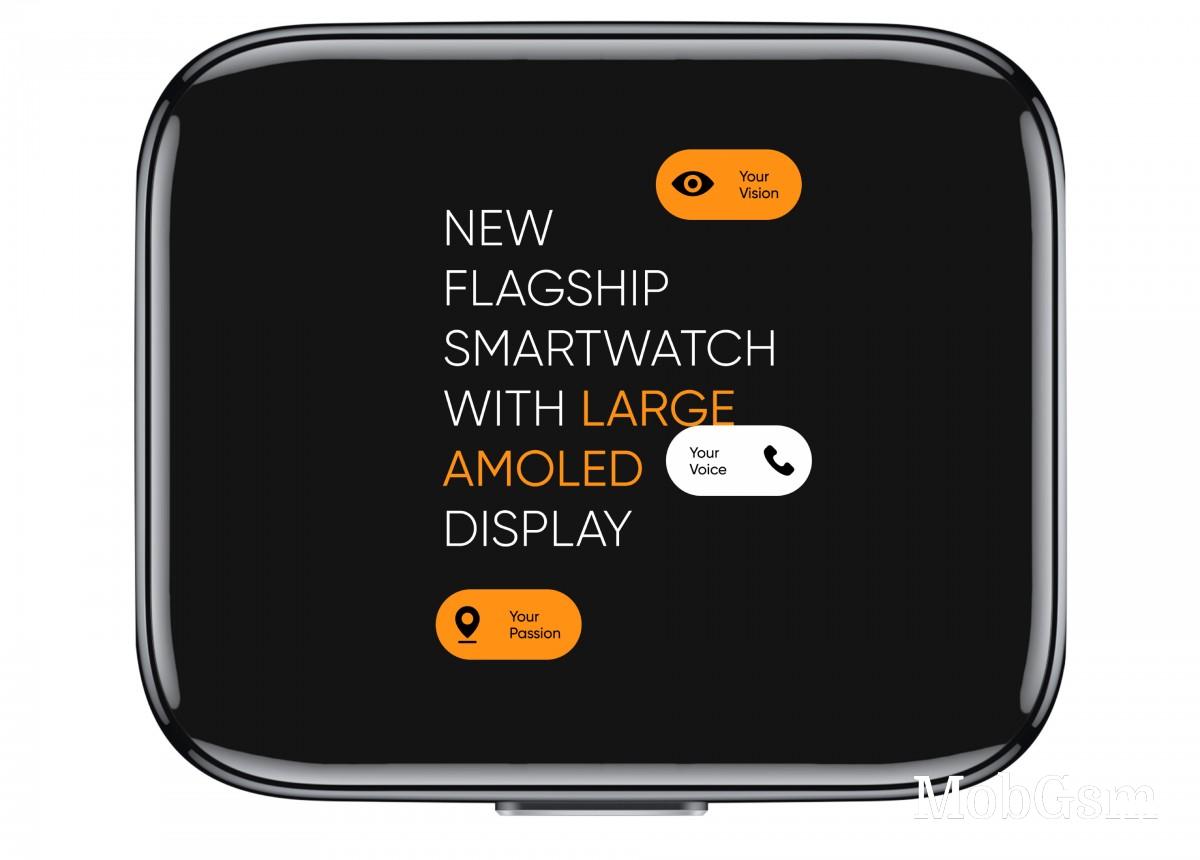 Realme Watch 3 Pro teaser with large AMOLED display