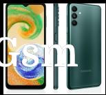 The new Samsung Galaxy A04s in Green