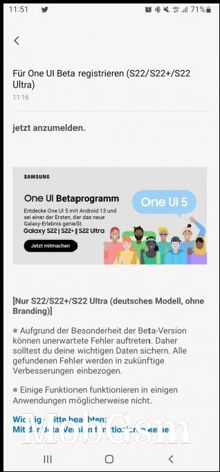 One UI 5.0 beta starts rolling out to Samsung Galaxy S22 series phones in Germany