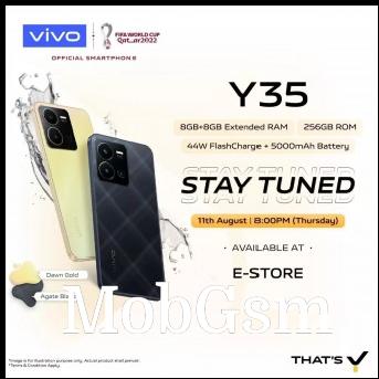 The vivo Y35 is coming to Malaysia next week