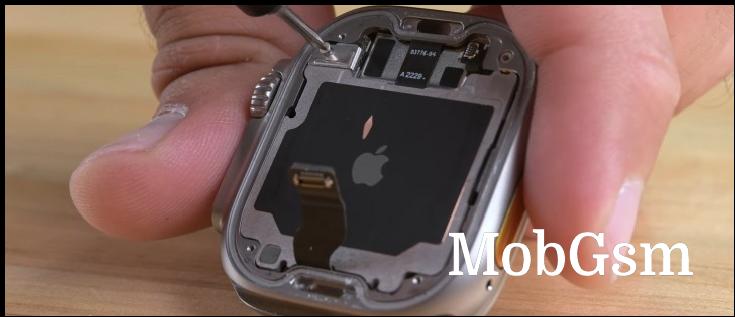 iFixit takes apart an Apple Watch Ultra, finds it difficult to repair.