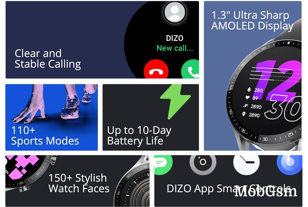 DIZO Watch R Talk and Watch D Talk unveiled with Bluetooth calling feature