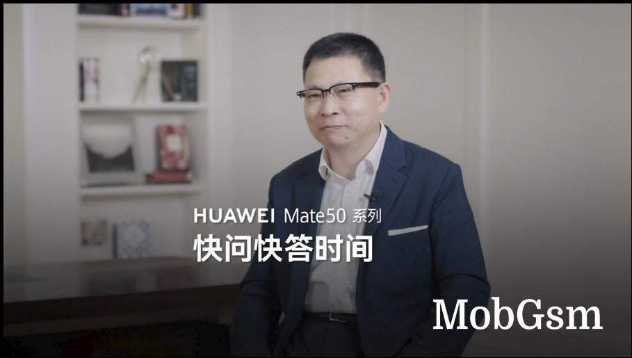 CEO teases Huawei Mate 50 series: exclusive XMAGE system, satellite connectivity