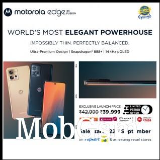 Motorola Edge 30 Ultra and Edge 30 Fusion pricing and availability