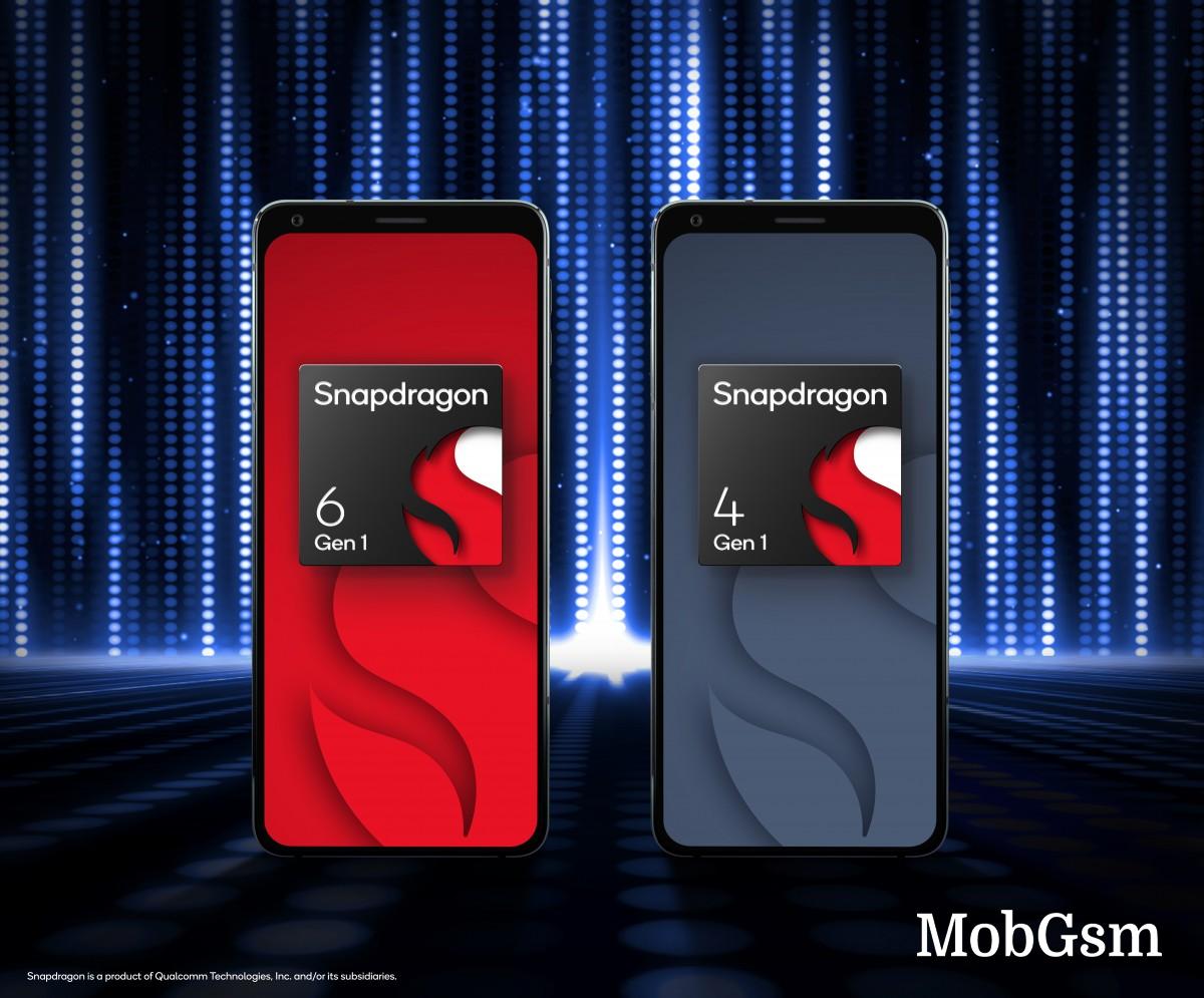 Qualcomm announces the Snapdragon 6 Gen 1 and Snapdragon 4 Gen 1