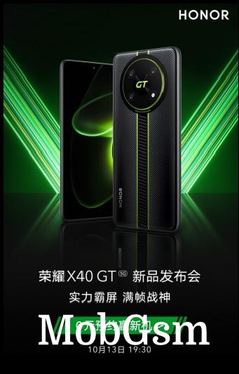 Honor X40 GT official posters