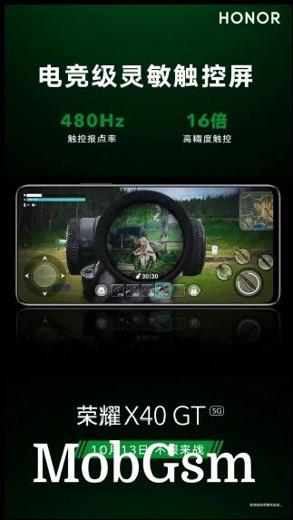 Honor X40 GT will come with a 6.81