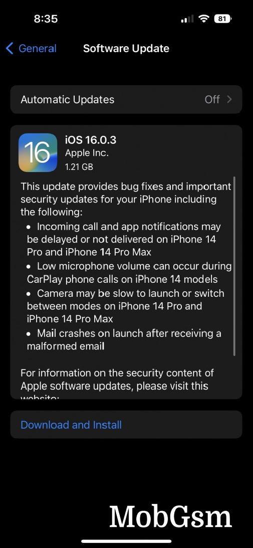 iOS 16.0.3 rolls out with fixes for new iPhones and the Mail app