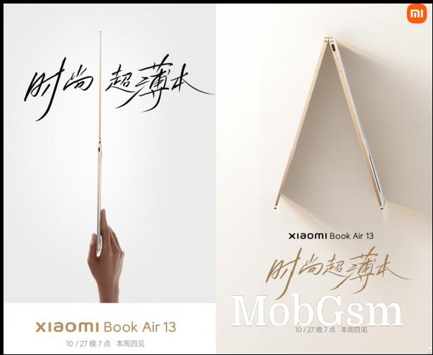 Xiaomi Book Air 13 teaser