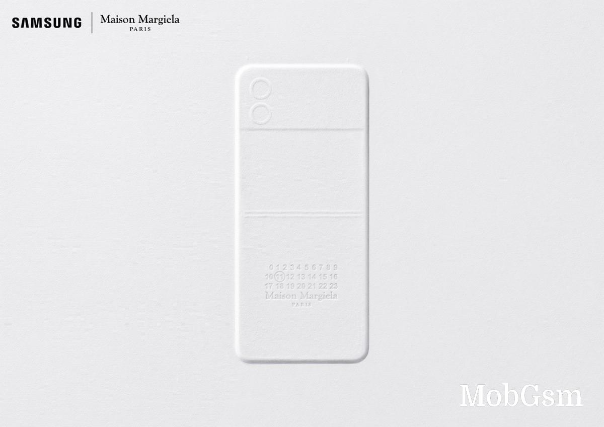 Samsung posts teaser image of the Galaxy Z Flip4 Maison Margiela Edition