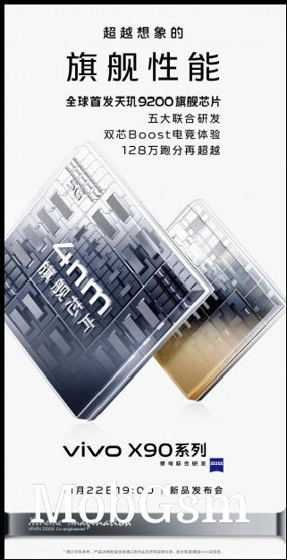 vivo X90 series will come with Dimensity 9200 SoC and Sony IMX758 camera