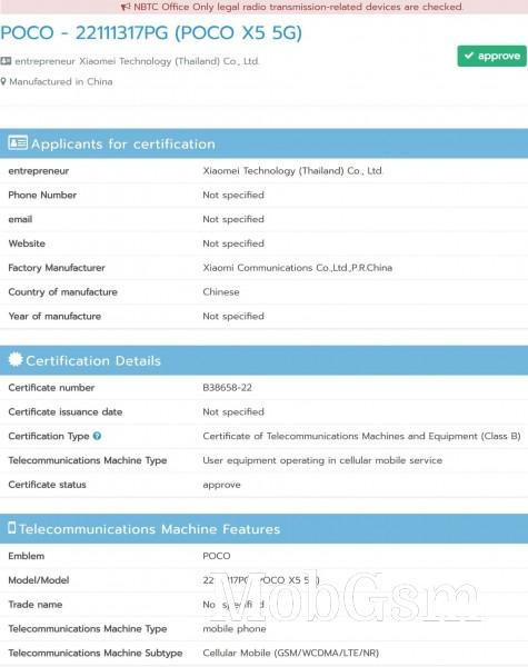 Poco C50 rumored to launch in India on January 3, X5 5G gets NBTC certified