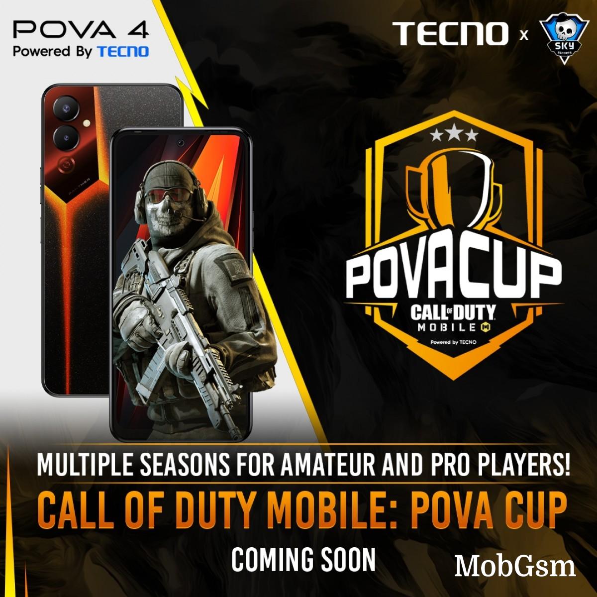 Tecno partners with Skyesports to bring Call of Duty Mobile Pova Cup