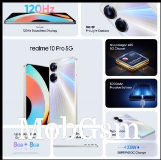 At a glance: Realme 10 Pro