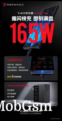 ZTE nubia Red Magic 8 Pro battery teasers