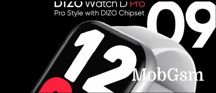 DIZO Watch D Pro is launching on January 9 with custom D1 chipset