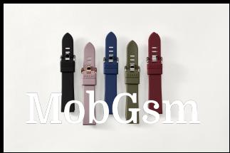 Additional silicone straps to customize the look of the Wellness Edition watch