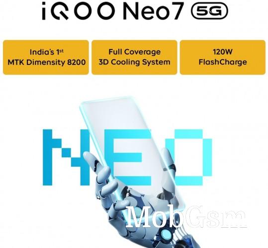 iQOO Neo7 Indian model