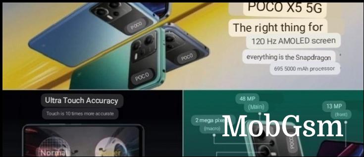 Poco X5 has all of its specs leaked, won't be launched in India