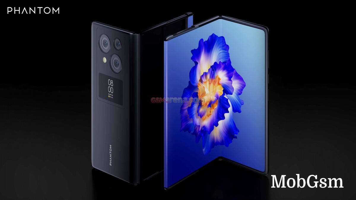 Tecno shows foldable Phantom Vision V concept with a twist