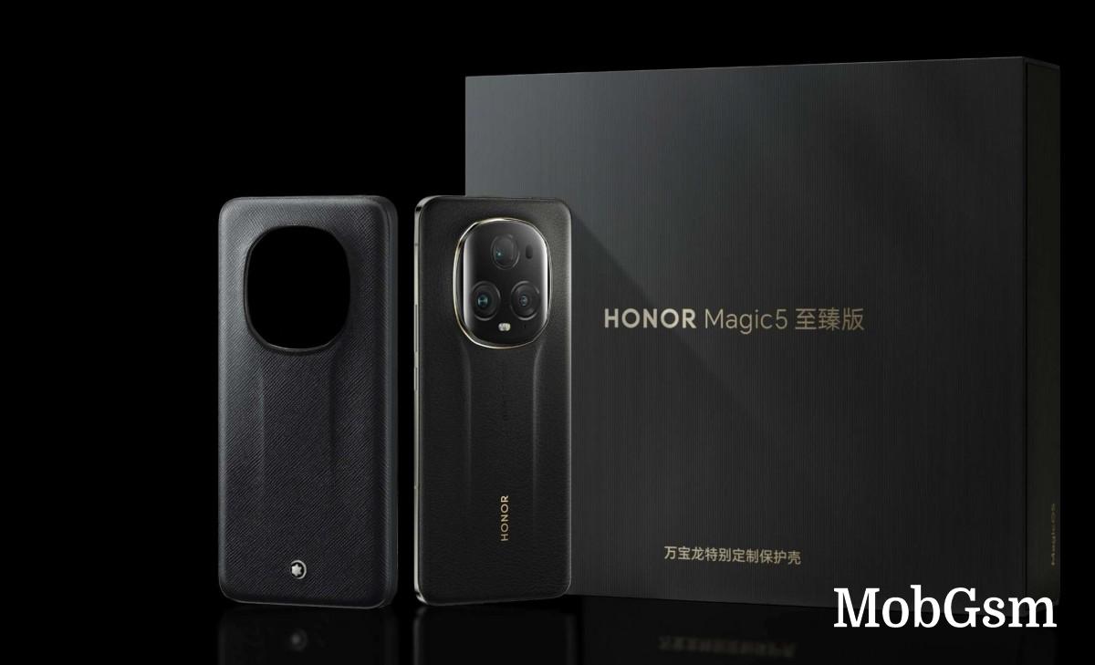 Honor Magic5 Ultimate is a leather-bound Pro for China