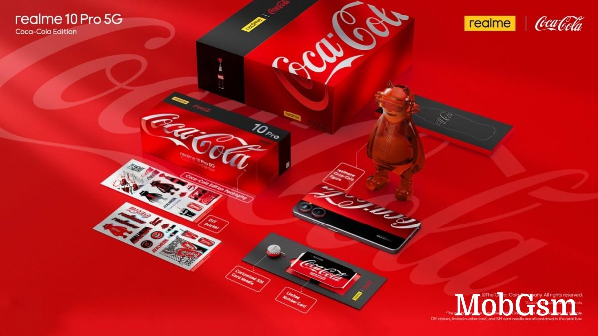 Realme 10 Pro Coca-Cola Edition arrives with refreshing design and rich retail box