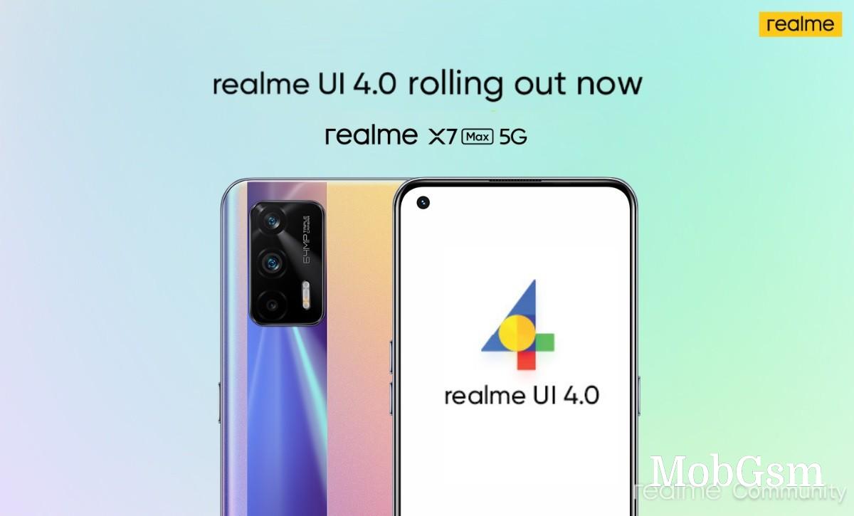 Realme X7 Max 5G gets Android 13-based Realme UI 4.0 stable update