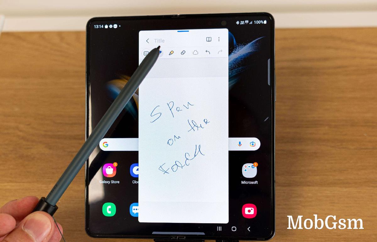 The Samsung Galaxy Z Fold5 won