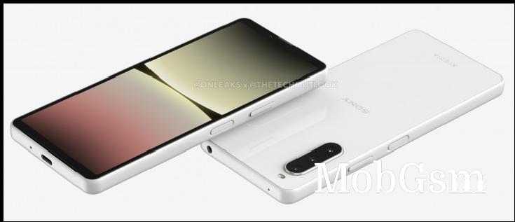 Sony Xperia 10 V renders leak showing familiar design