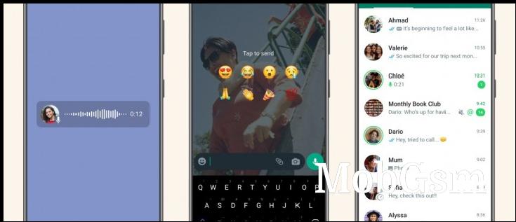 WhatsApp's Status feature gets a ton of new functionality, including voice and reactions