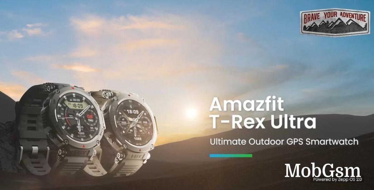 Amazfit T-Rex Ultra arrives with re-enforced casing and freediving capabilities