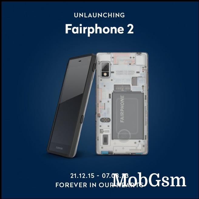 Fairphone 2 receives its last software update after seven years