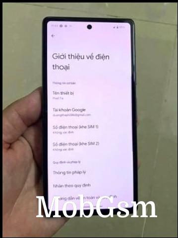 Alleged Pixel 7a