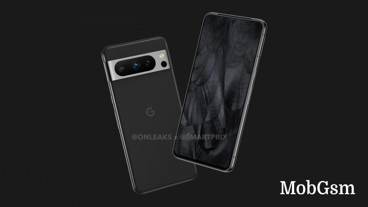 Google Pixel 8 Pro renders leak, Pixel Fold and 7a rumored to arrive in June