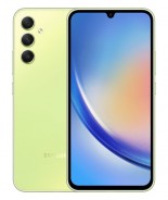 Samsung Galaxy A34 in Awesome Lime