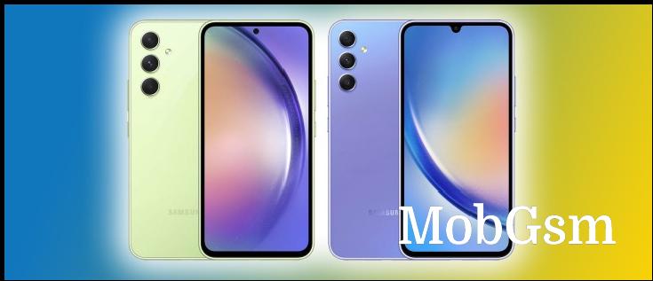 More Samsung Galaxy A54, Galaxy A34 specs leak alongside colorful renders