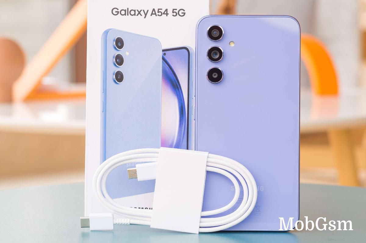 Samsung Galaxy A54 in for review