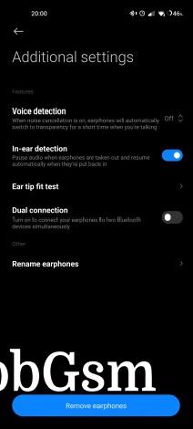 Xiaomi Earbuds app