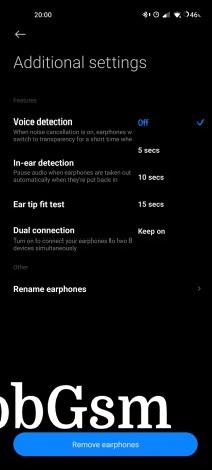 Xiaomi Earbuds app