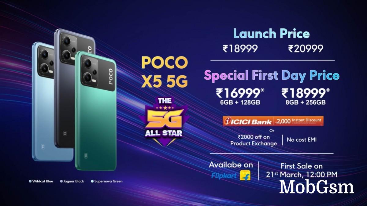 Poco X5 finally reaches India